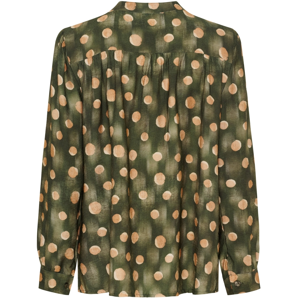 MARTA DU CHATEAU Marta du Chateau dam skjorta MdcSpinel 7606 Shirt Military636tpz