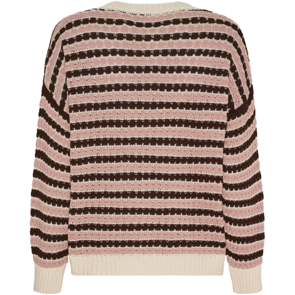 MARTA DU CHATEAU Marta du Chateau dam sticka MdcNivelle KNA110M Knit Moro/Antique