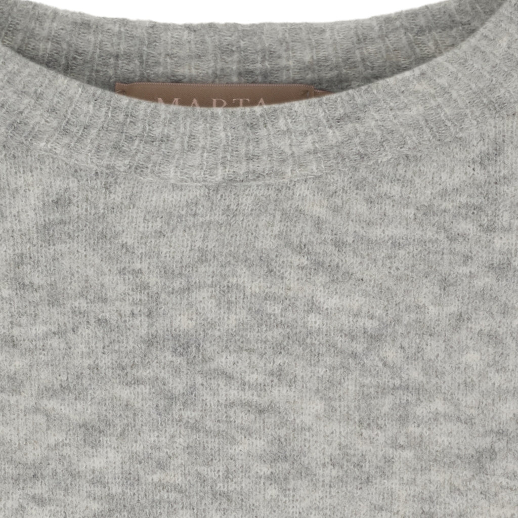 MARTA DU CHATEAU Marta du Chateau dam stickad tröja MdcBriala KN8129 Knit Grigio4060