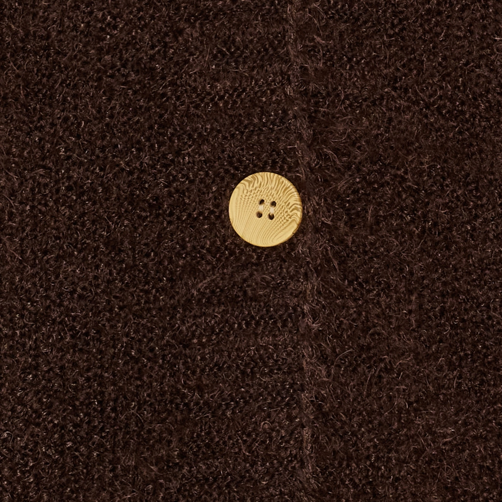 MARTA DU CHATEAU Marta du Chateau dam stickad tröja MdcDakota 809 Cardigan Moro
