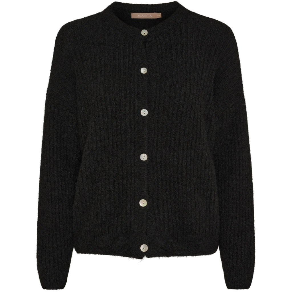 MARTA DU CHATEAU Marta du Chateau dam stickad tröja MdcFrederikke 21638 Knit Black