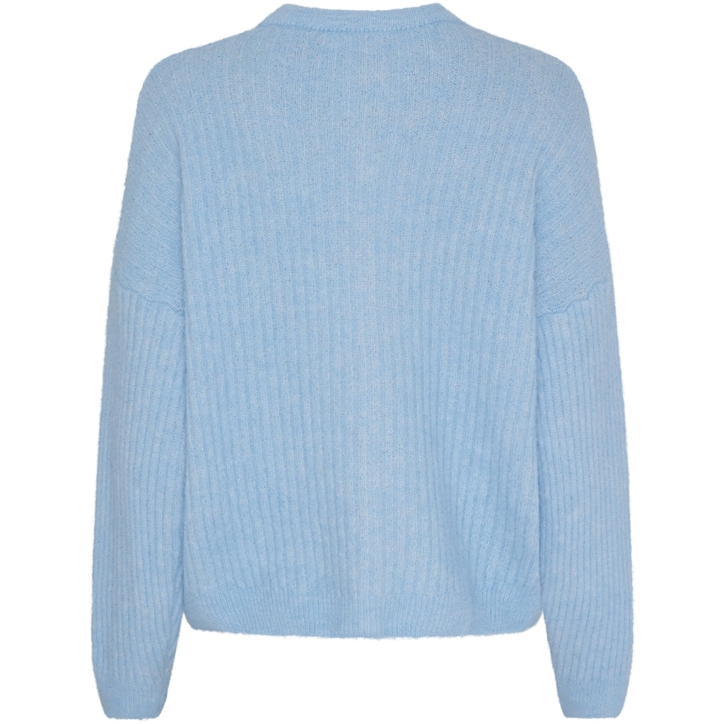 MARTA DU CHATEAU Marta du Chateau dam stickad tröja MdcFrederikke 21638 Knit Blue9528