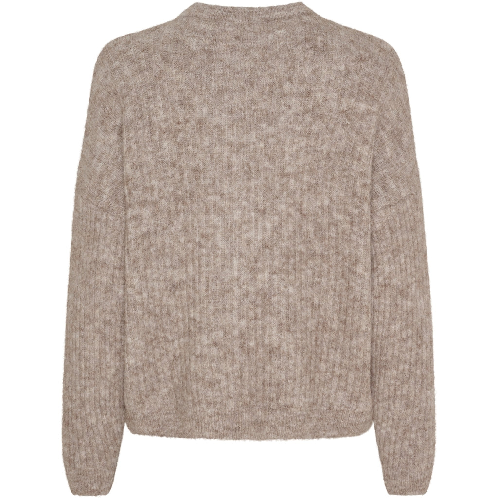 MARTA DU CHATEAU Marta du Chateau dam stickad tröja MdcFrederikke 21638 Knit Fango9505