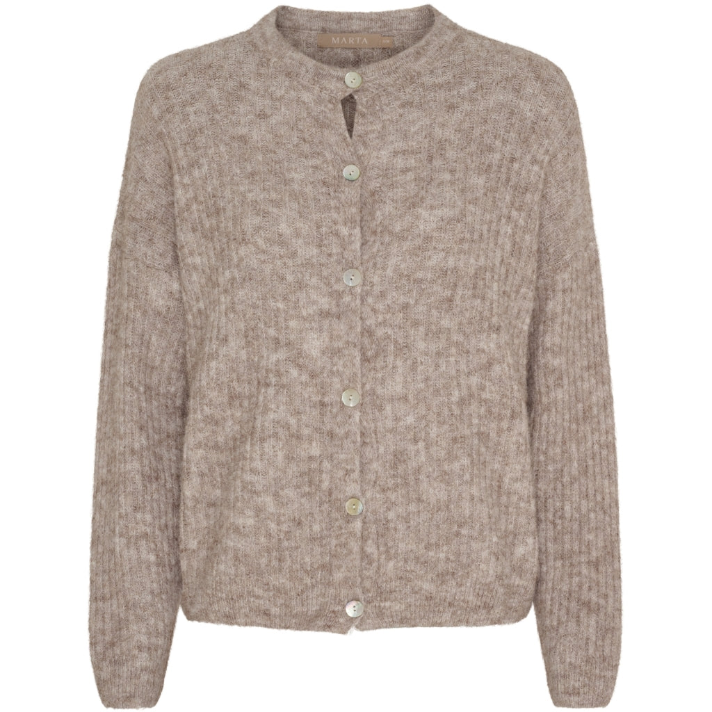 MARTA DU CHATEAU Marta du Chateau dam stickad tröja MdcFrederikke 21638 Knit Fango9505