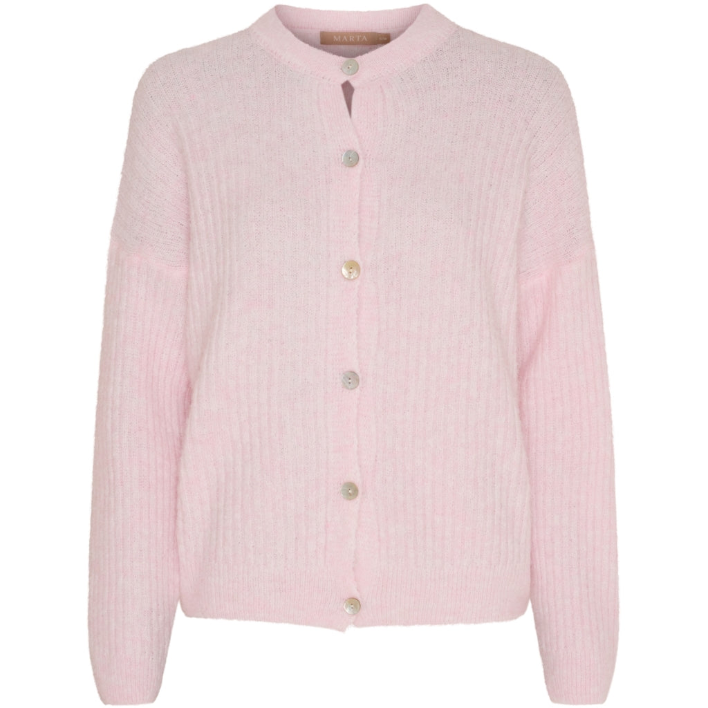 MARTA DU CHATEAU Marta du Chateau dam stickad tröja MdcFrederikke 21638 Knit Rosa9531