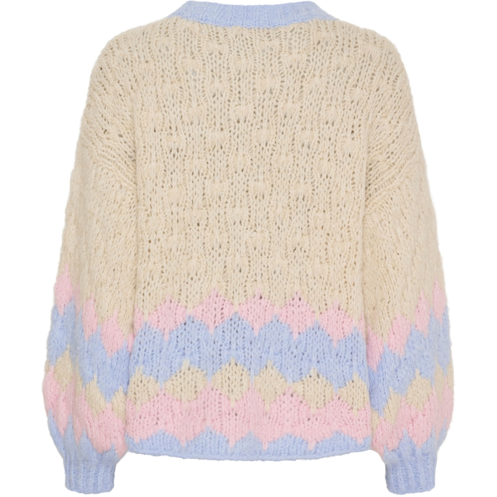 MARTA DU CHATEAU Marta du Chateau dam stickad tröja MdcPernilla 8155 Knit Beige