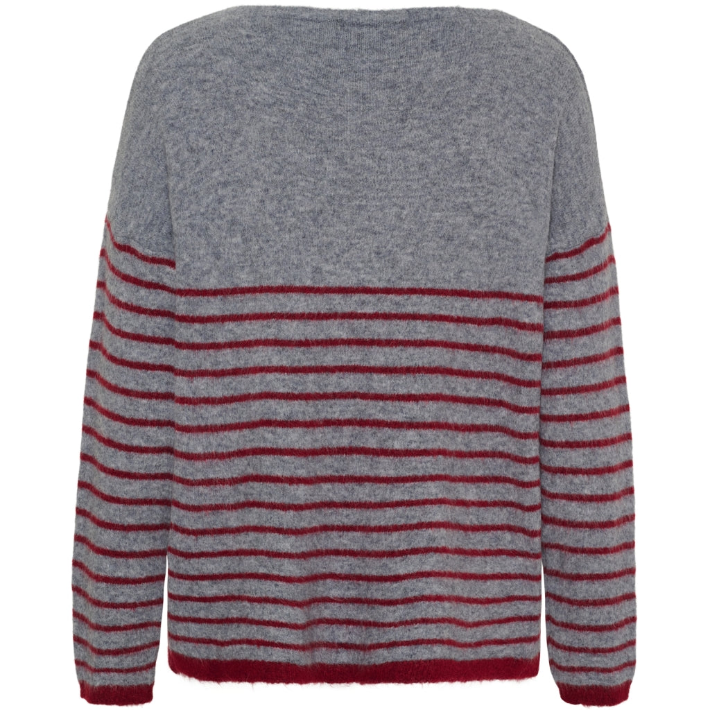MARTA DU CHATEAU Marta du Chateau dam stickad tröja MdcRavena KN8028 Knit Coccio