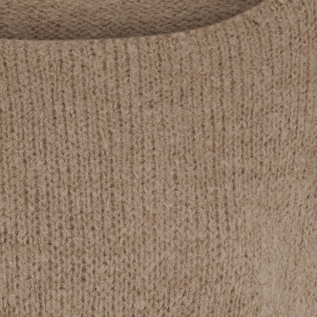MARTA DU CHATEAU Marta du Chateau dam stickad tröja MdcRosa 5102 Knit Tortora27654