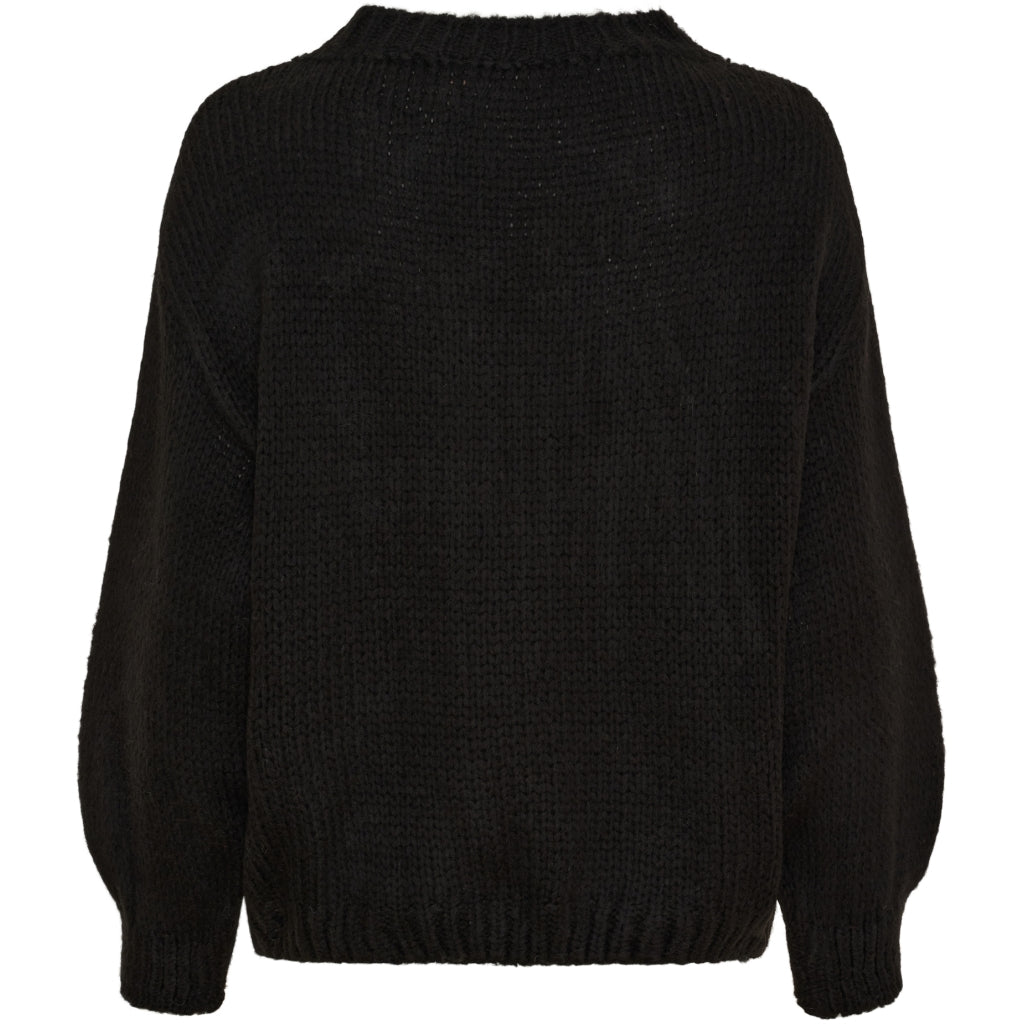 MARTA DU CHATEAU Marta du Chateau dam stickad tröja MdcTulip 9580 Knit Black