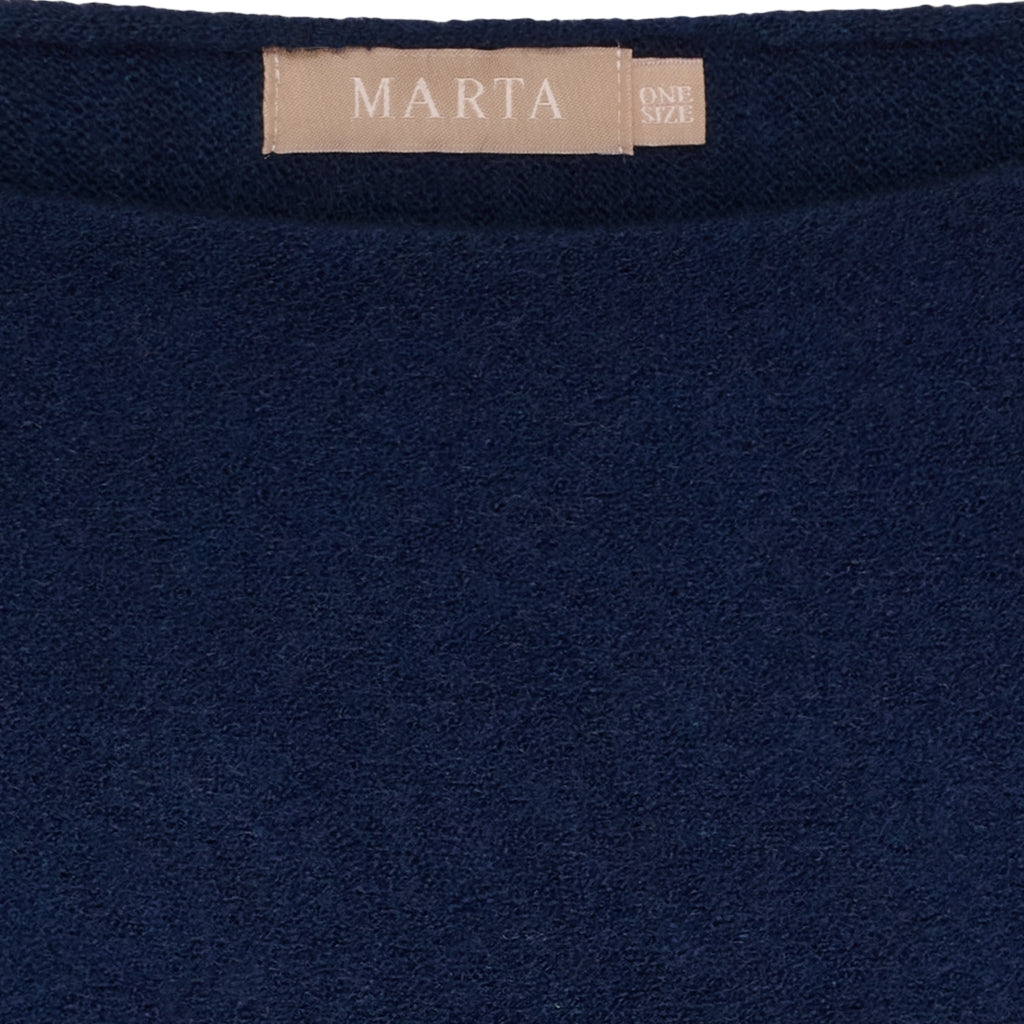 MARTA DU CHATEAU Marta du Chateau dam stickat MdcElderflower 30003 Knit Blue2902