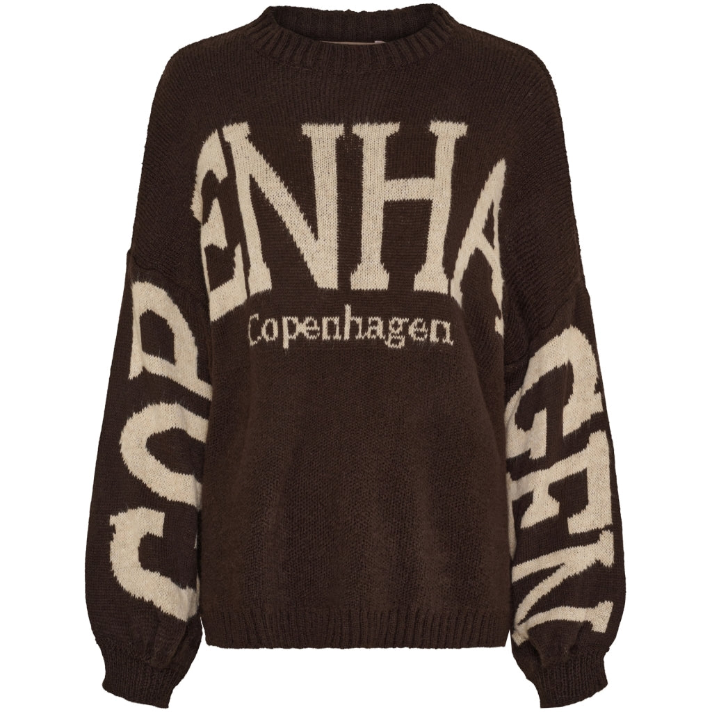 MARTA DU CHATEAU Marta du Chateau dam stickning MdcAria 8111 Knit Moro/Fango