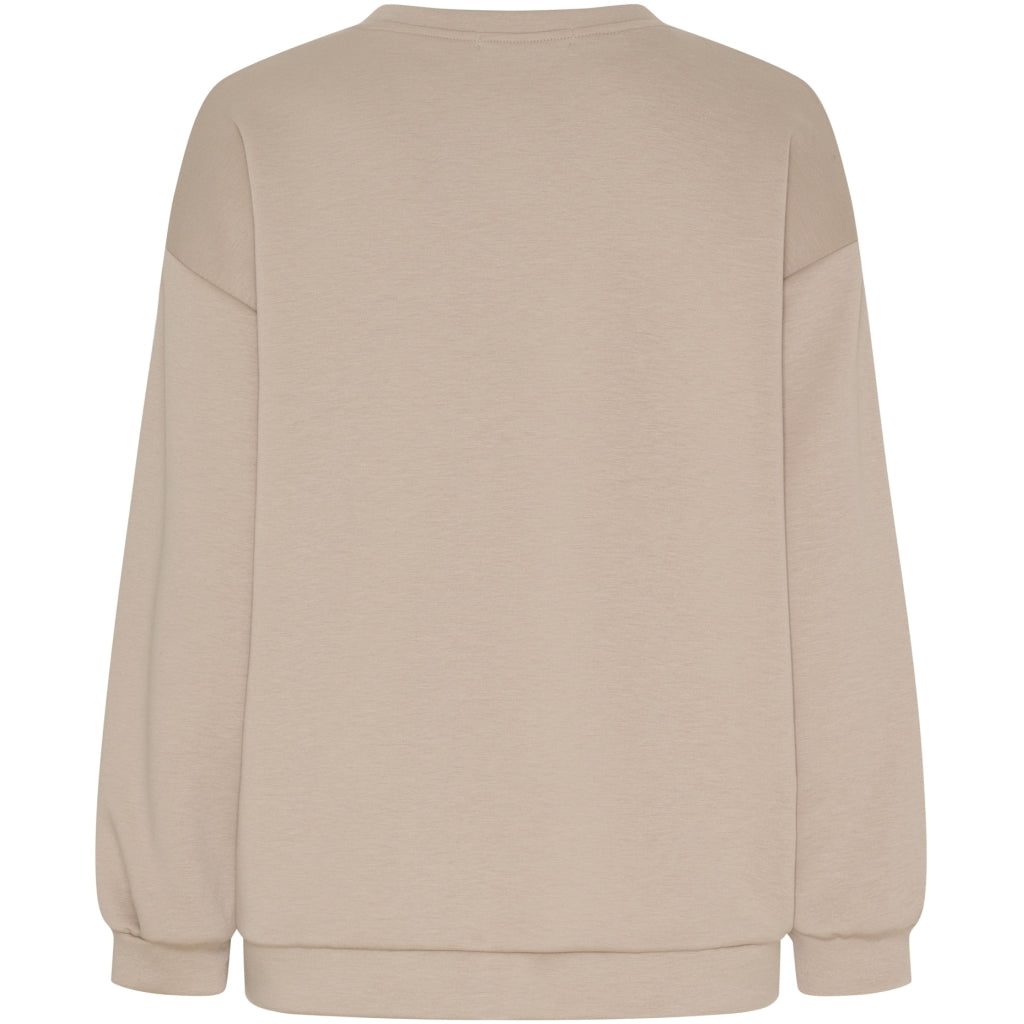 MARTA DU CHATEAU Marta du Chateau dam sweatshirt MdcHibiscus 22659 Sweatshirt Beige new