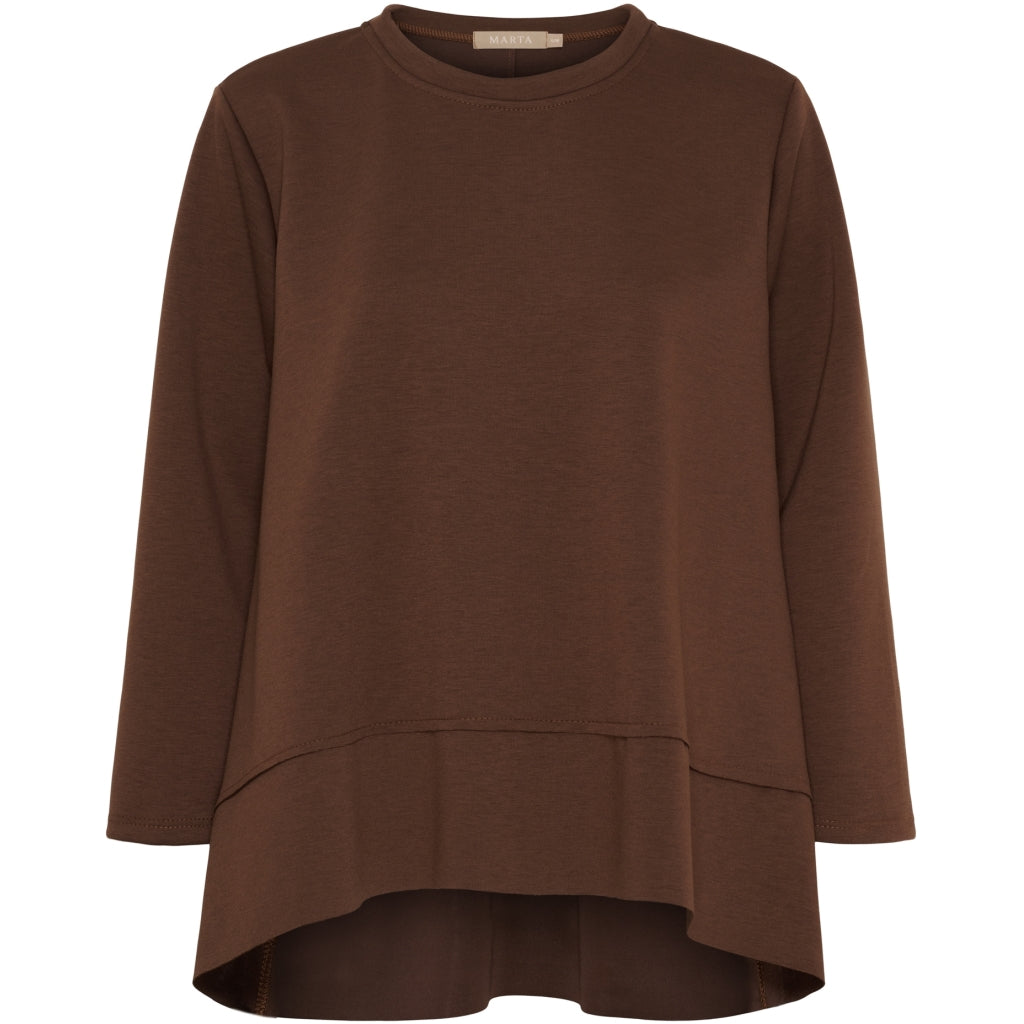 MARTA DU CHATEAU Marta du Chateau dam sweatshirt MdcPine 85783-1 Sweatshirt Moro18