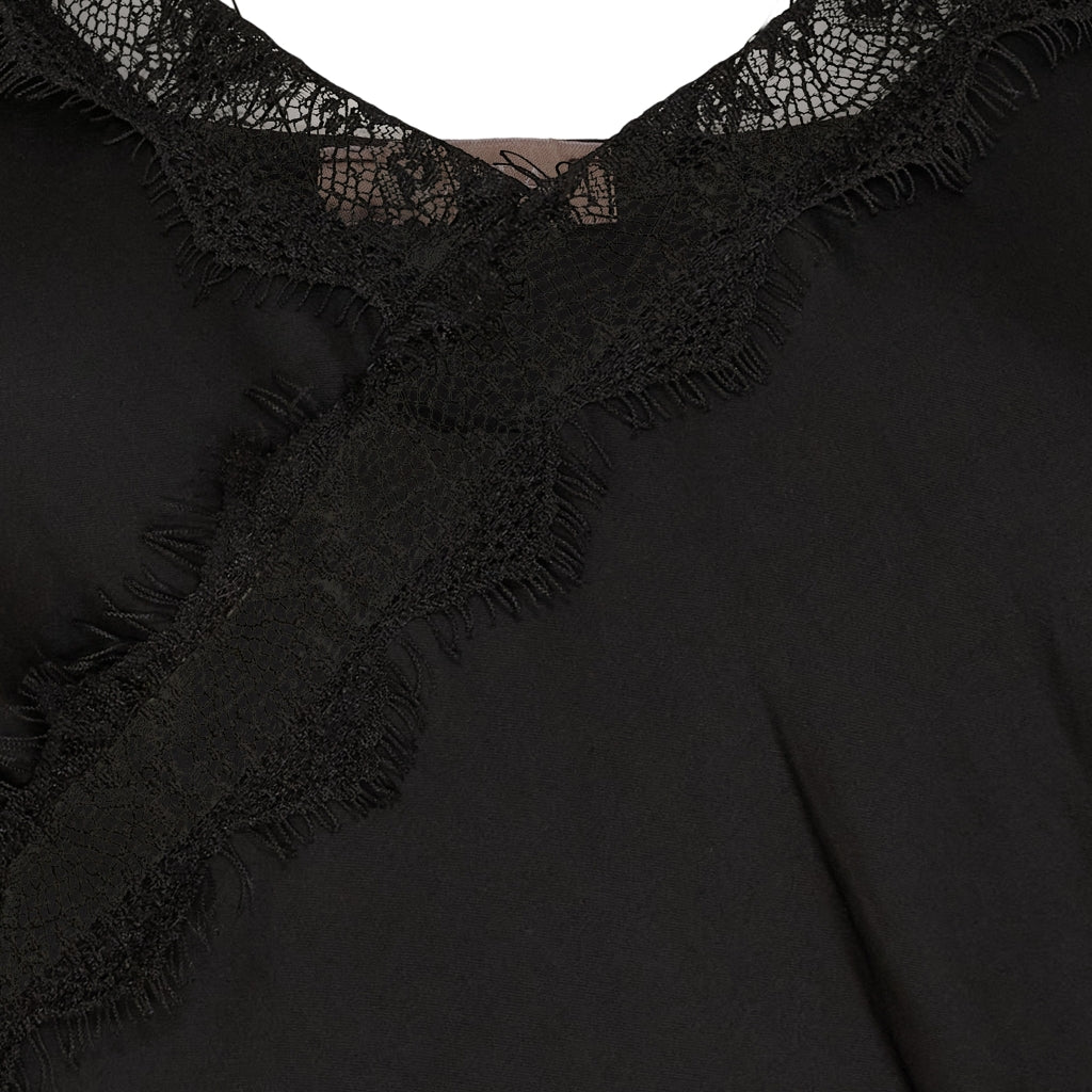 MARTA DU CHATEAU Marta du Chateau dam topp MdcDream 23408 Top Black