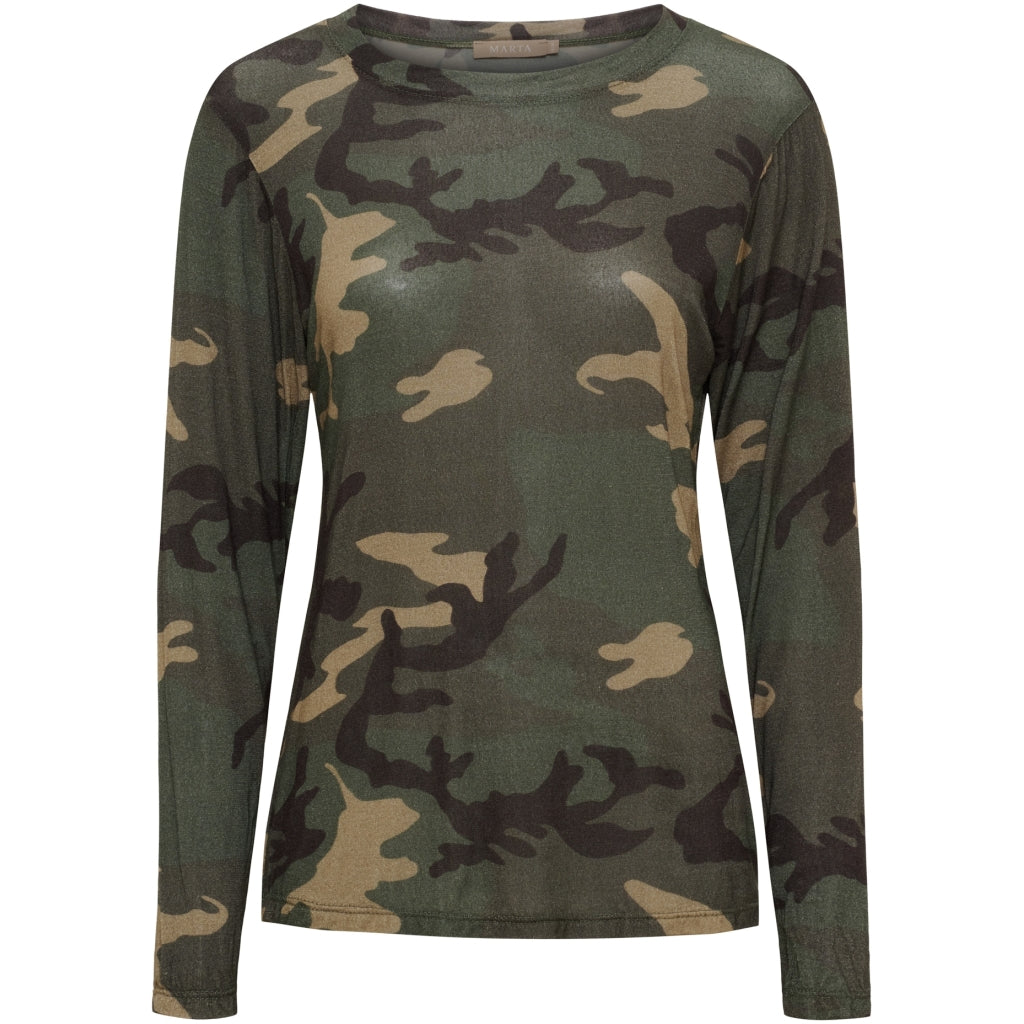 MARTA DU CHATEAU Marta du Chateau dam topp MdcElissa 7914 Top Camoflage791tpsii