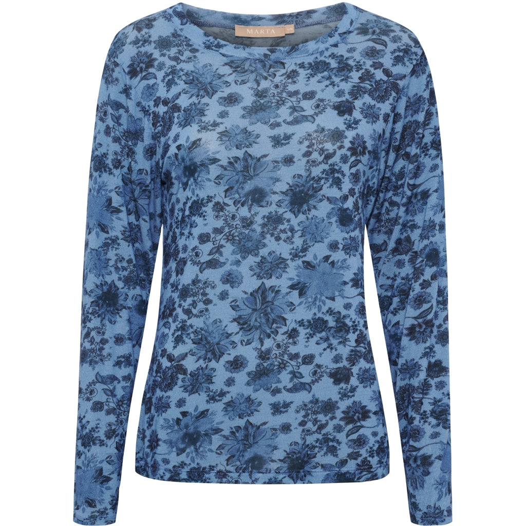 MARTA DU CHATEAU Marta du Chateau dam topp MdcElissa 7914 Top Jeans11279tpd