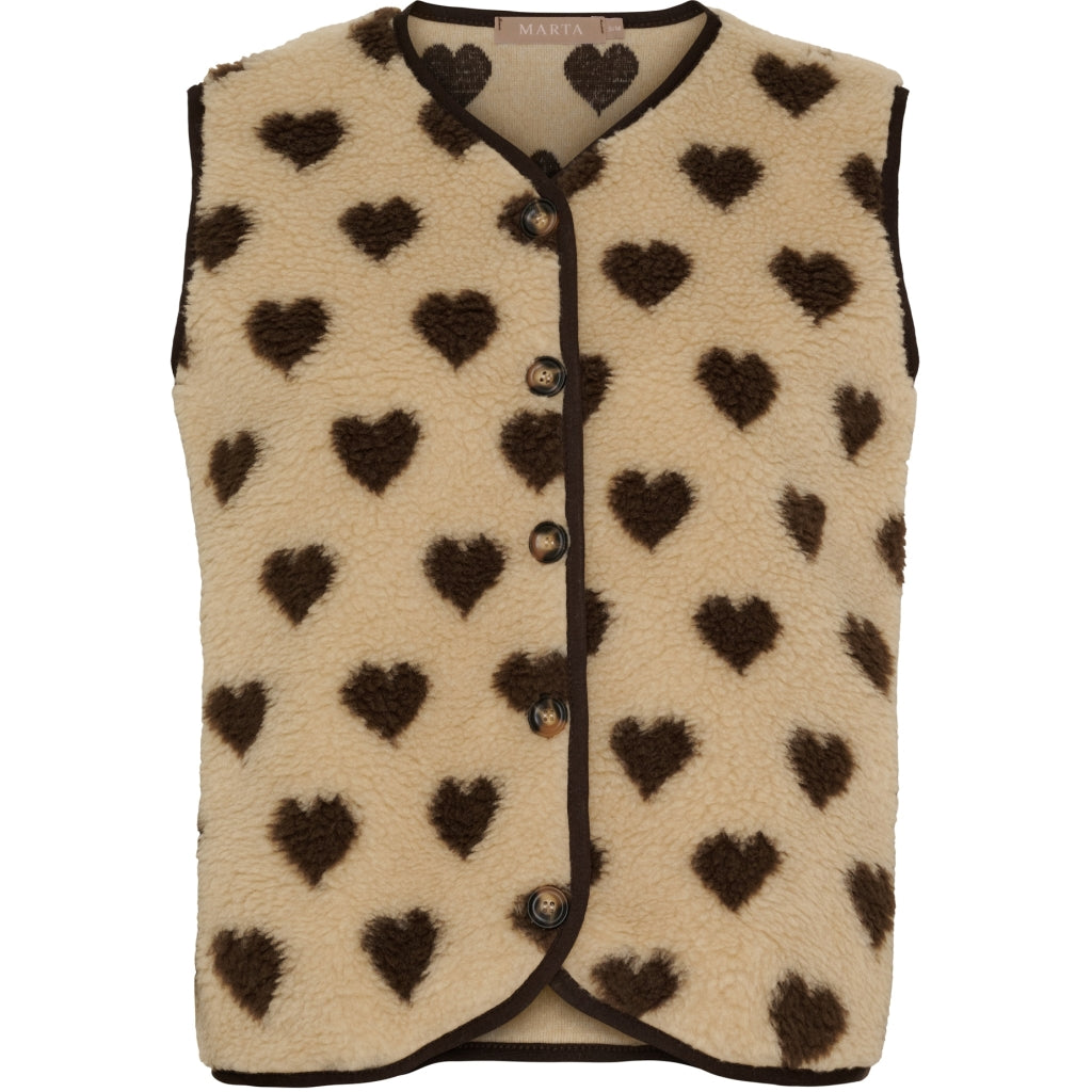 MARTA DU CHATEAU Marta du Chateau dam väst MdcDahlia 25710 Vest Camello/Moro
