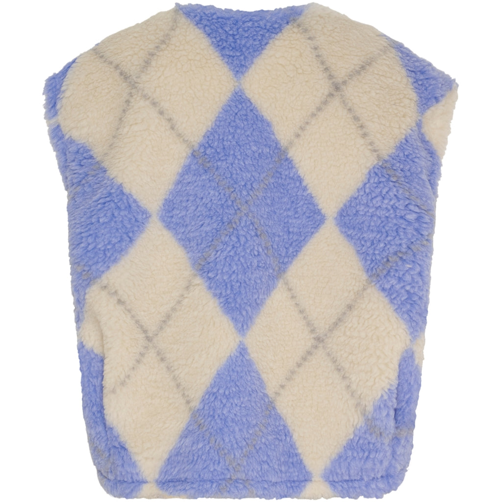 MARTA DU CHATEAU Marta du Chateau dam väst MdcPam 26801 Vest Beige/blue