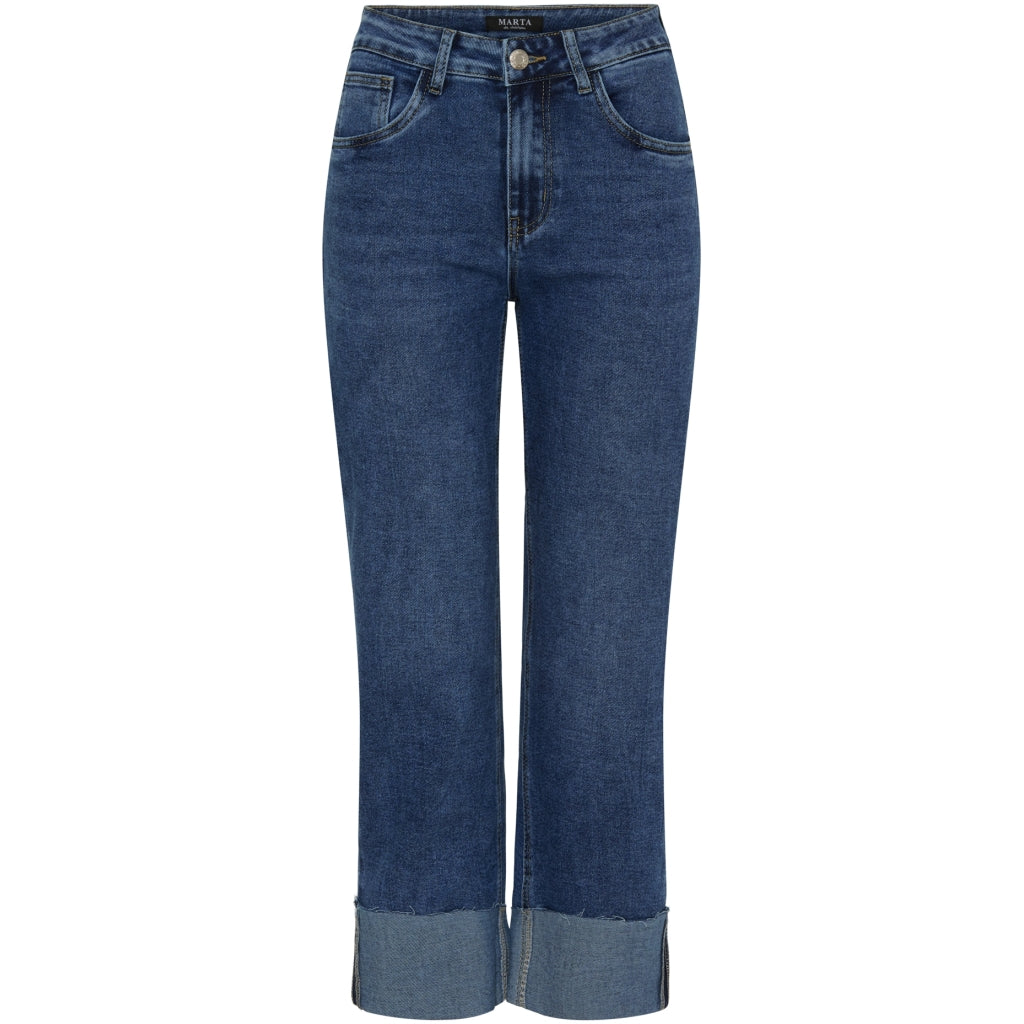 MARTA DU CHATEAU Marta du Chateau dam jeans MdcAlejandra Mdc173-26183 Jeans Dark Blue Denim
