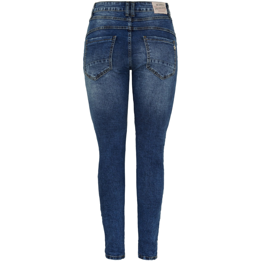 MARTA DU CHATEAU Marta du Chateau dam jeans MdcAna Mdc176-26164 Jeans Dark Blue Denim