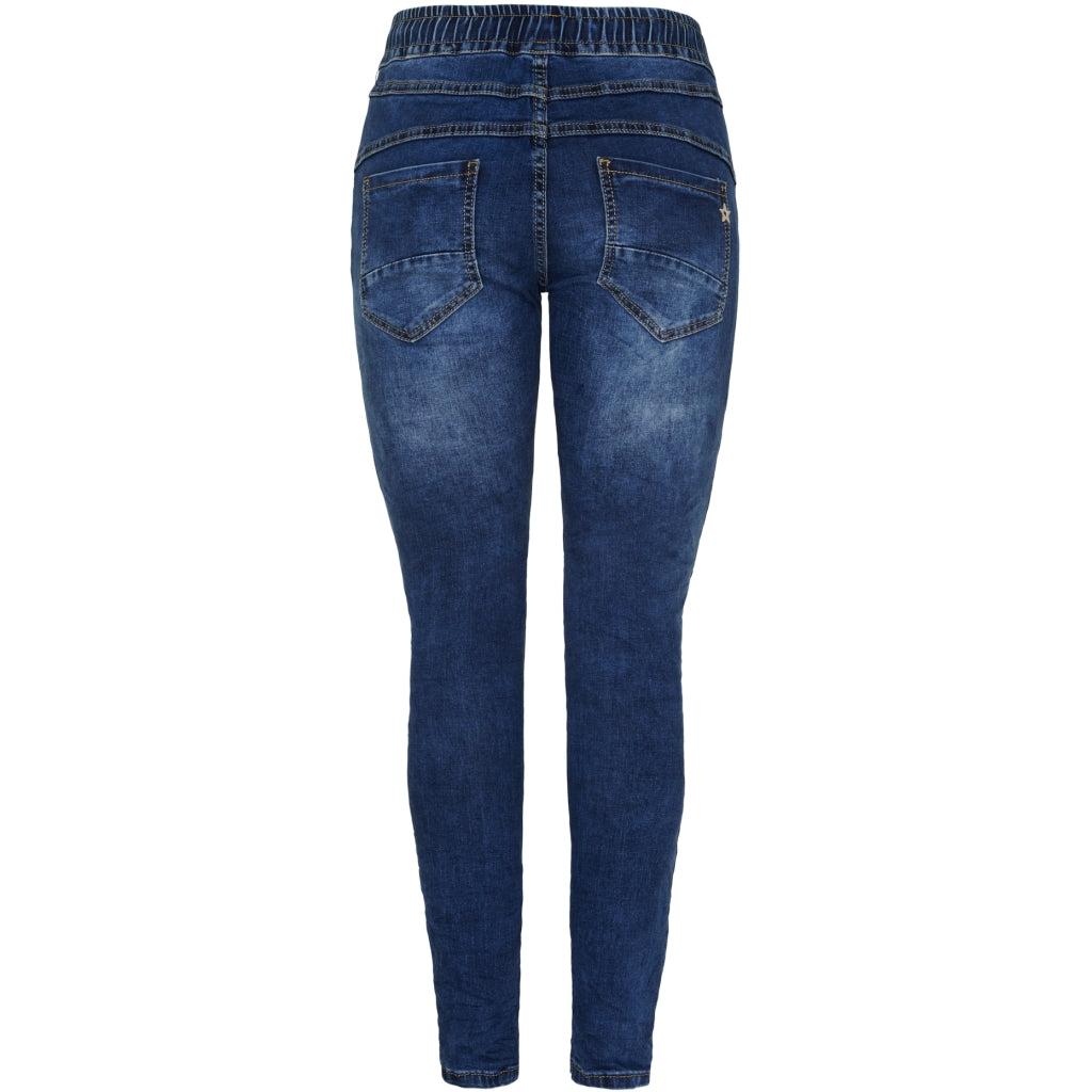 MARTA DU CHATEAU Marta du Chateau dam byxor MdcArcelia Mdc177-26174 Jeans Dark Blue Denim