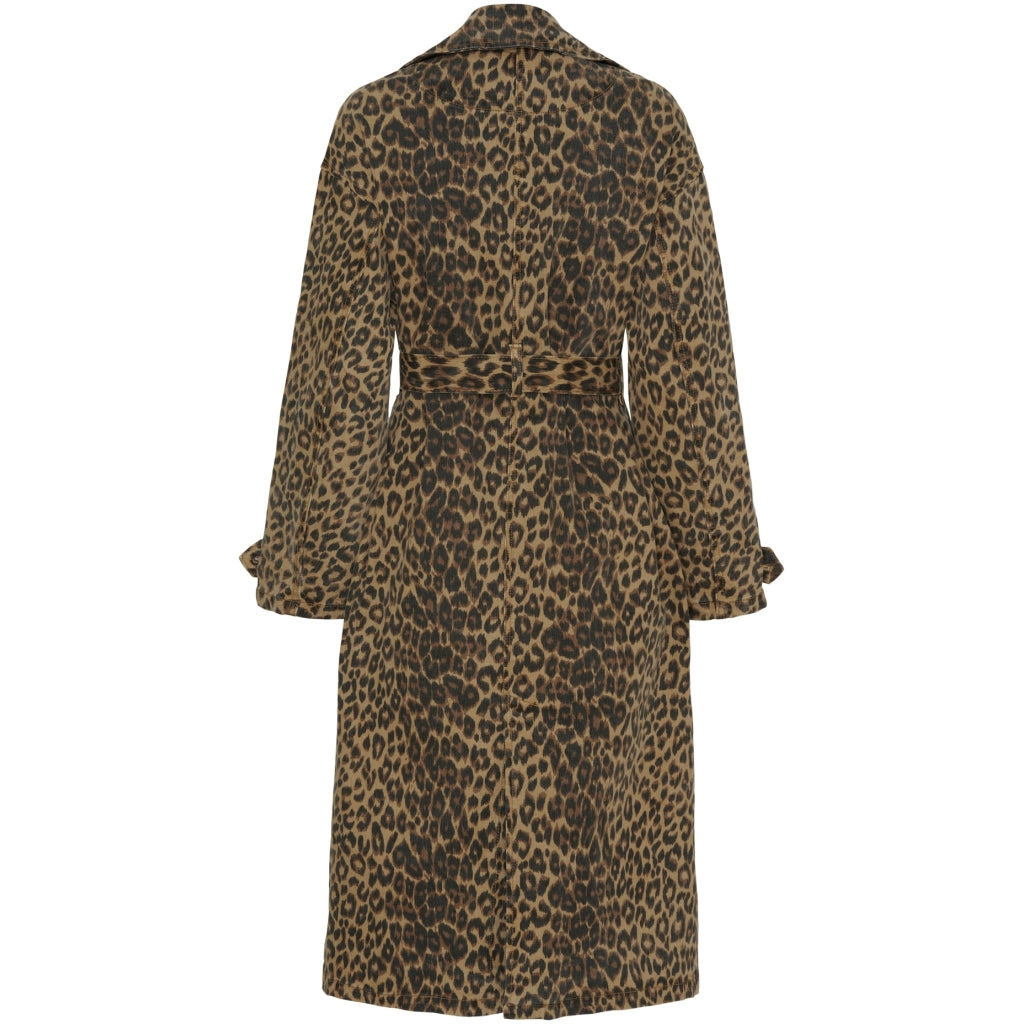 MARTA DU CHATEAU Marta du Chateau dam jacka MdcVilaJeans Mdc189-V8206 Jacket Leopard