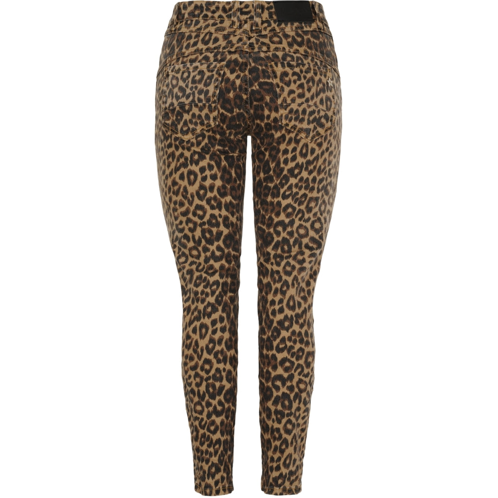 MARTA DU CHATEAU Marta du Chateau dam jeans MdcSilva MDC195-8174 Jeans Leopard