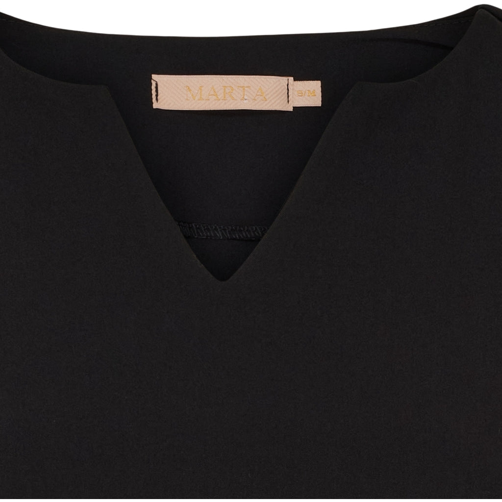 MARTA DU CHATEAU Marta du Chateau dam klänning MdcAugustine 39786 Dress Black