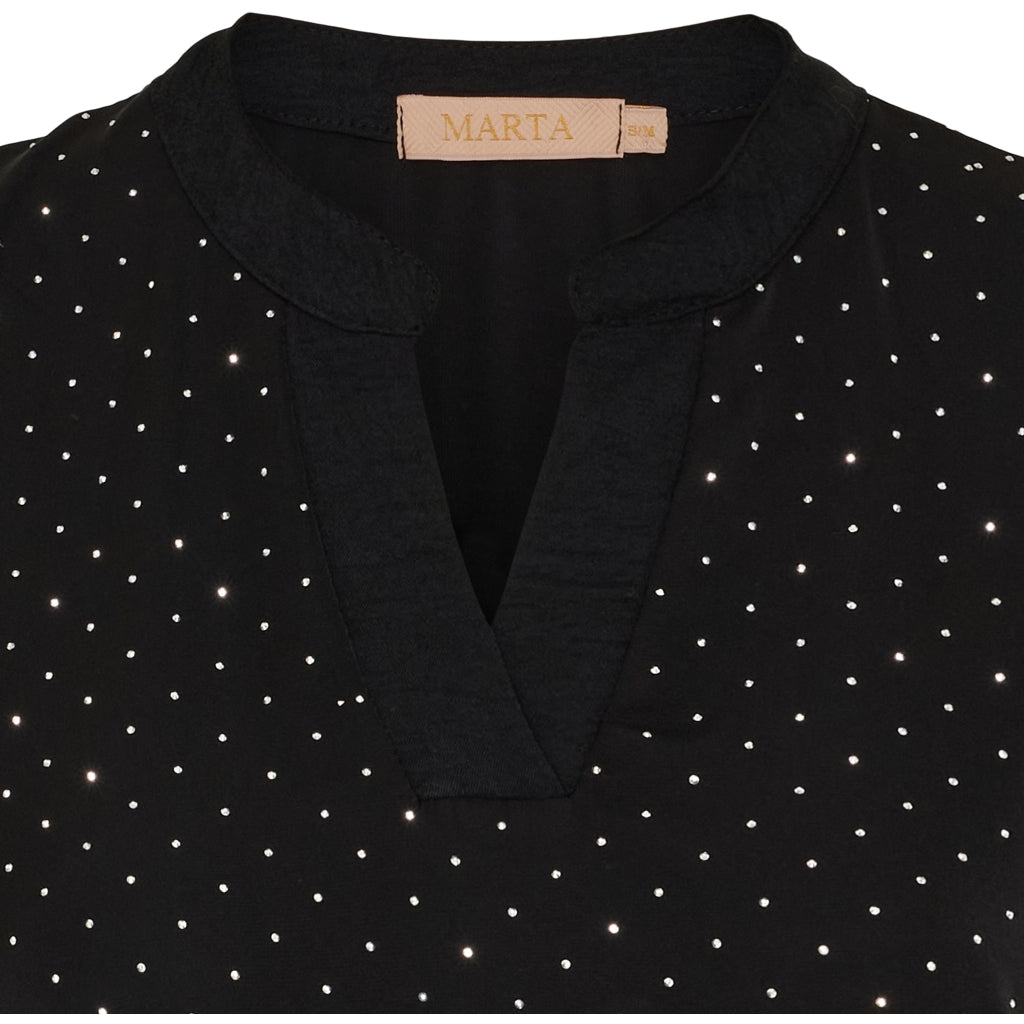 MARTA DU CHATEAU Marta du Chateau dam klänning MdcCendrine 32155 Dress Black