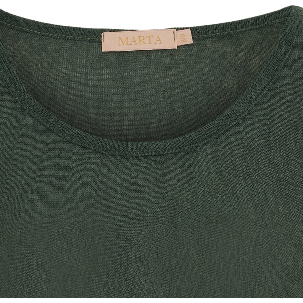 MARTA DU CHATEAU Marta du Chateau dam klänning MdcJasmin 71653 Dress Military Washed