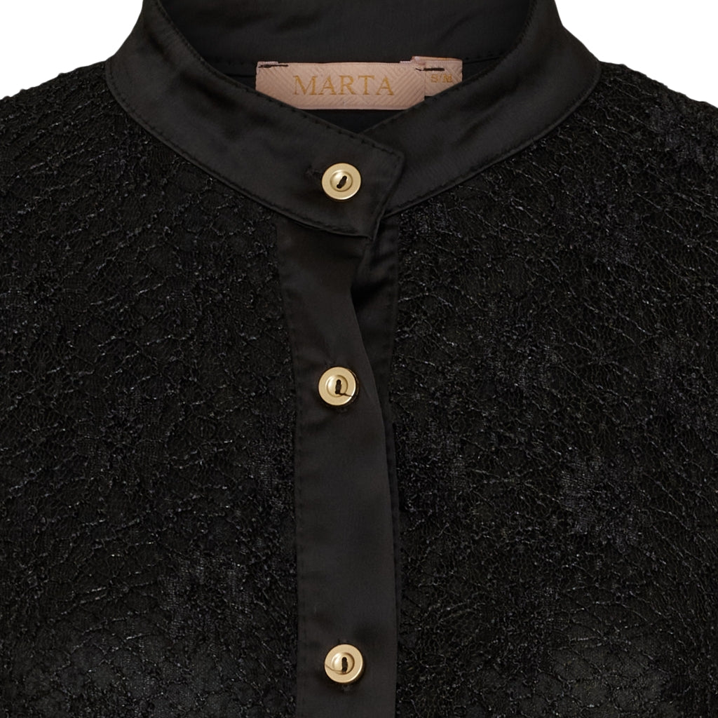 MARTA DU CHATEAU Marta du Chateau dam klänning MdcLaure 6703 Dress Black