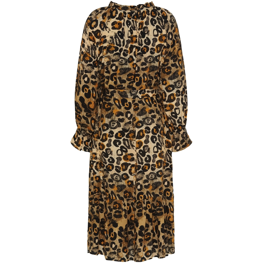 MARTA DU CHATEAU Marta du Chateau dam klänning MdcMerida Dress Leopard