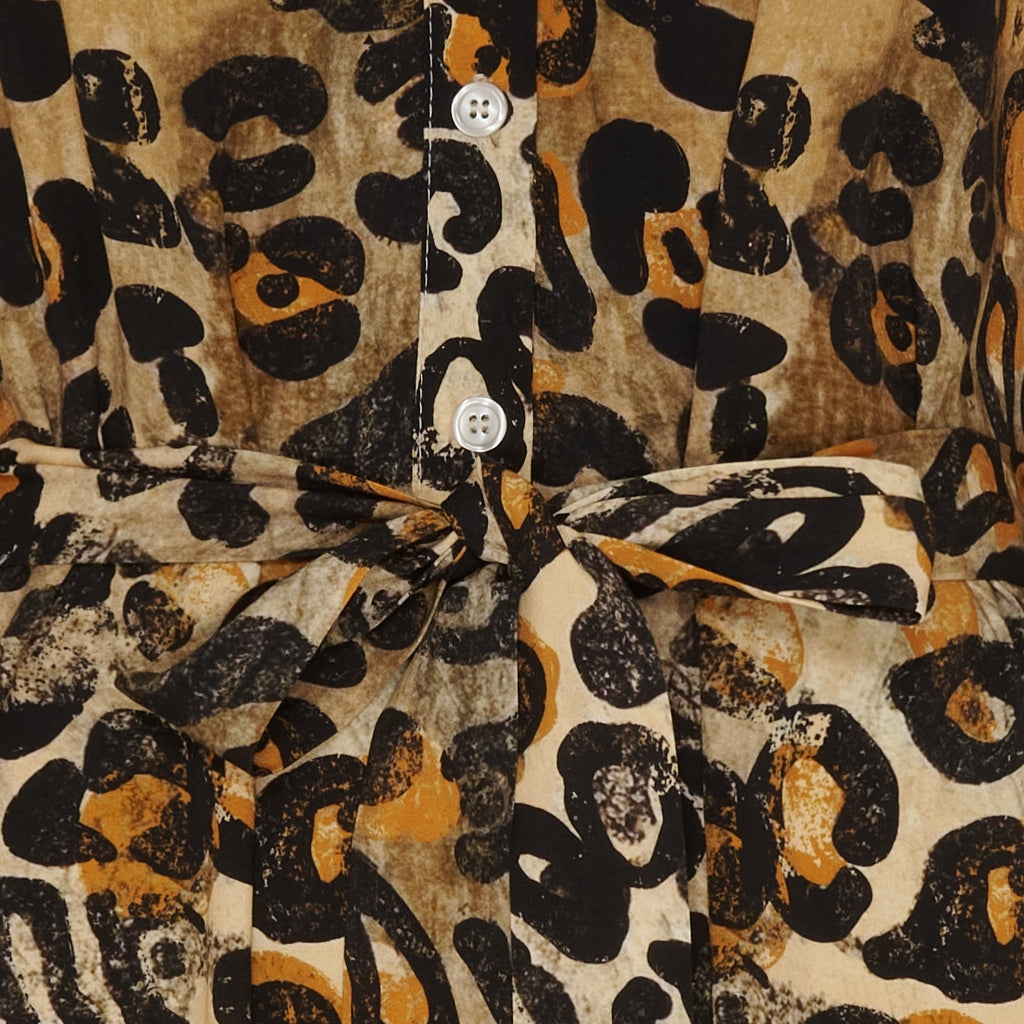 MARTA DU CHATEAU Marta du Chateau dam klänning MdcMerida Dress Leopard