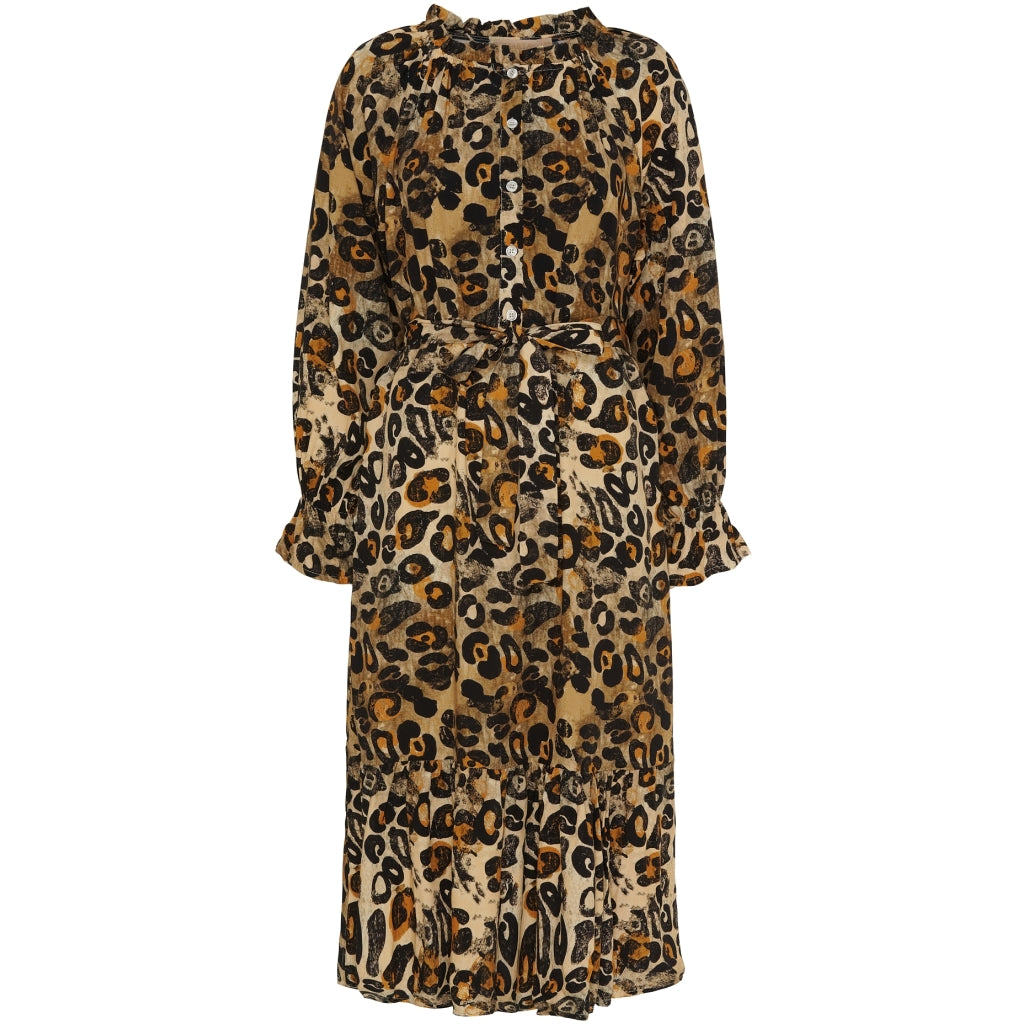 MARTA DU CHATEAU Marta du Chateau dam klänning MdcMerida Dress Leopard