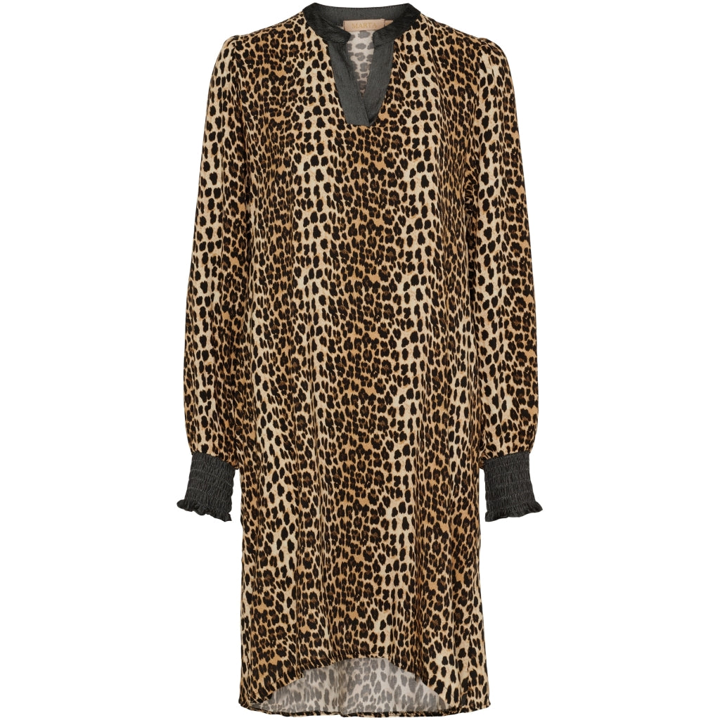 MARTA DU CHATEAU Marta du Chateau dam klänning MdcTherese 32155 Dress Leo Black