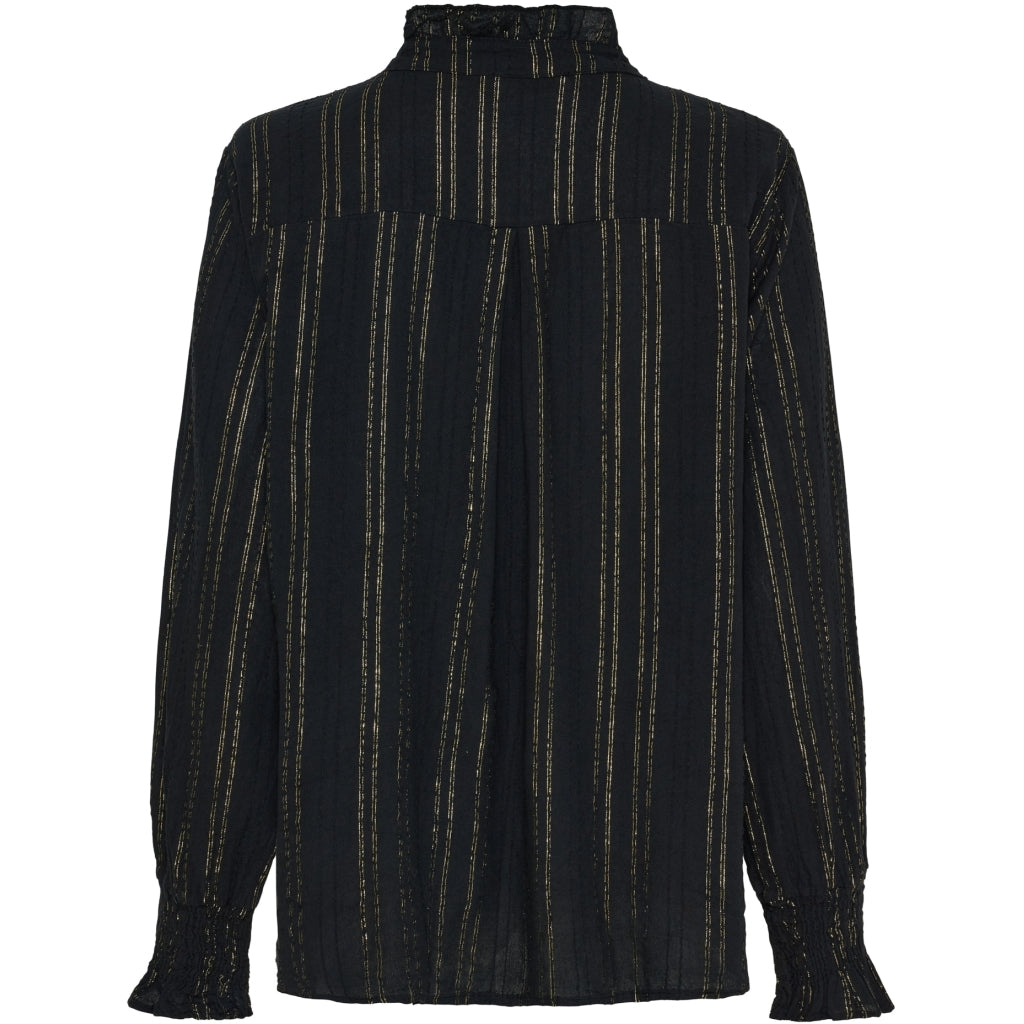 MARTA DU CHATEAU Marta du Chateau dam skjorta MdcBlanche 6681 Shirt Black