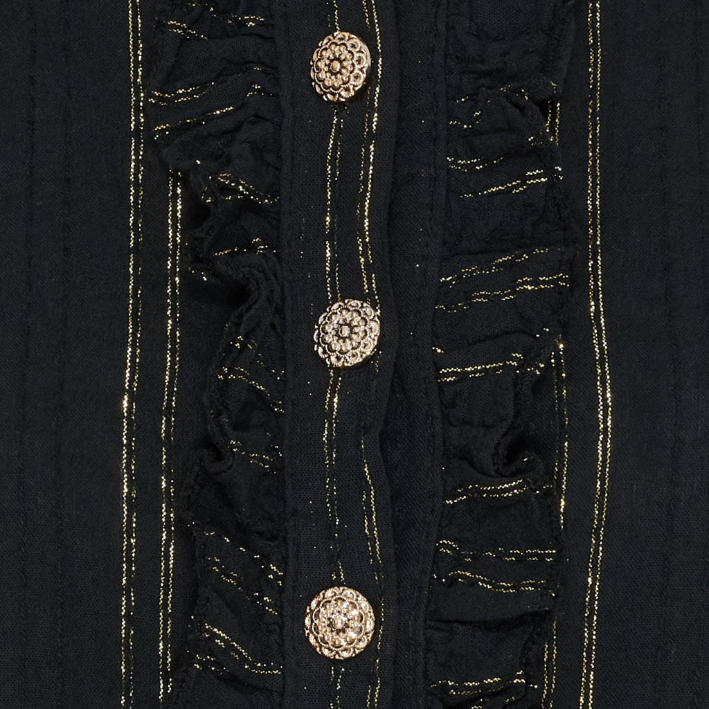 MARTA DU CHATEAU Marta du Chateau dam skjorta MdcBlanche 6681 Shirt Black