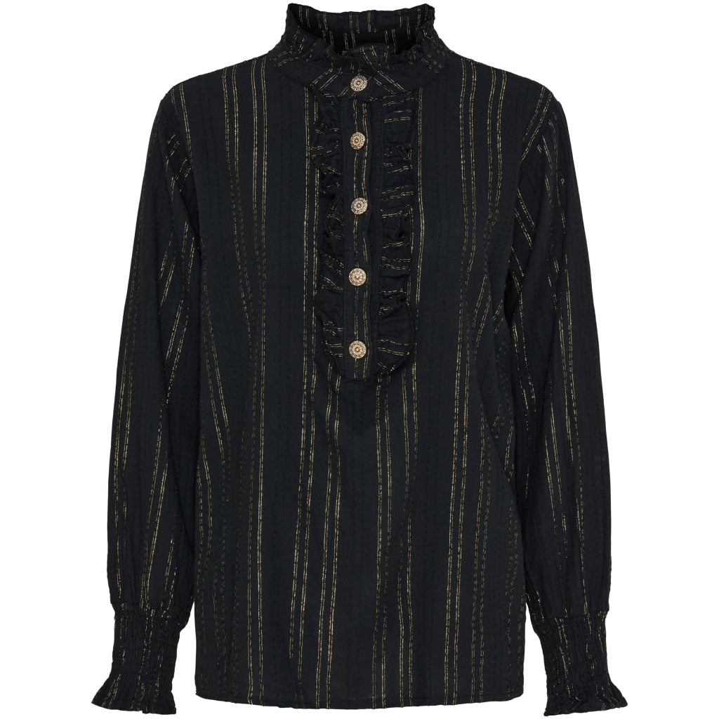 MARTA DU CHATEAU Marta du Chateau dam skjorta MdcBlanche 6681 Shirt Black