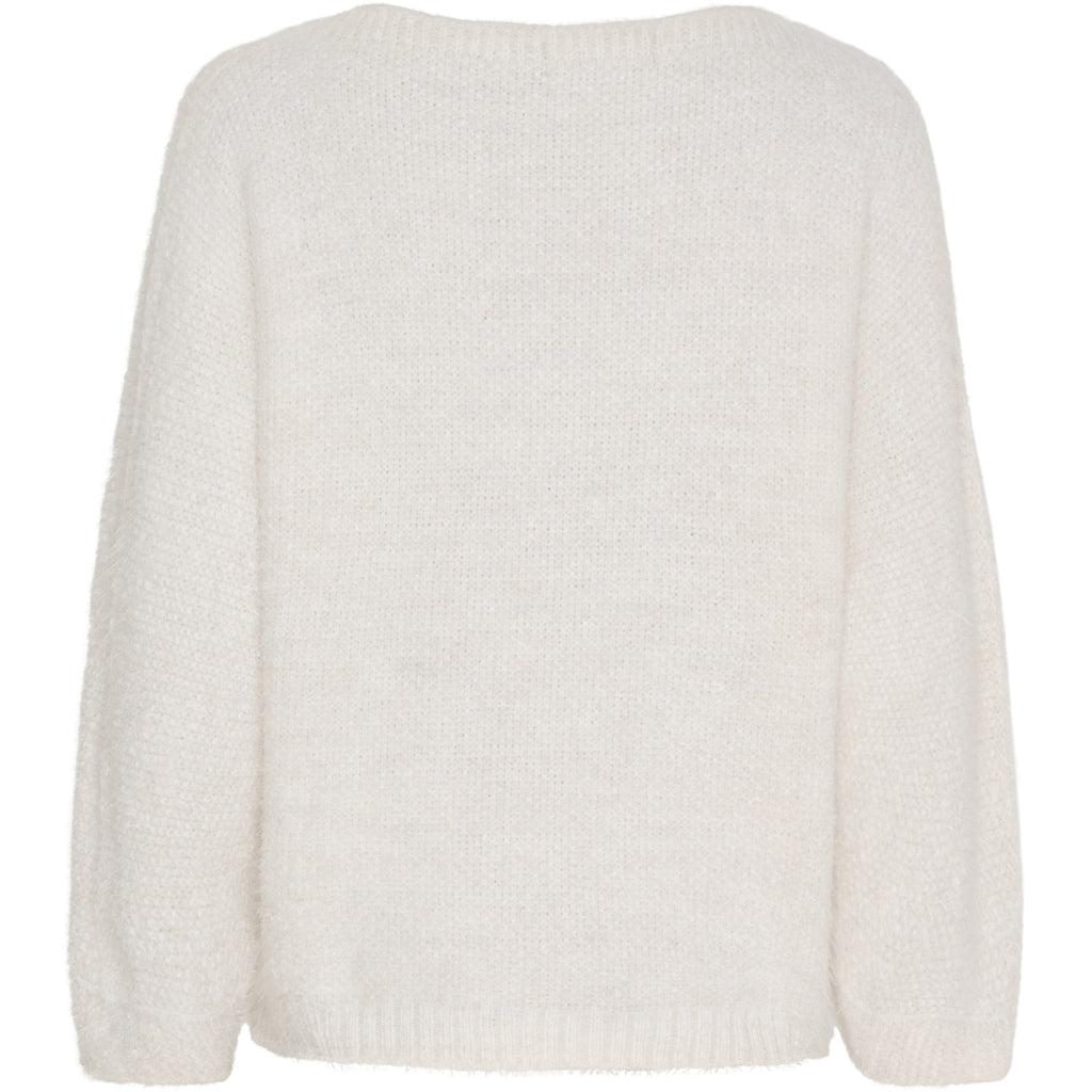 MARTA DU CHATEAU Marta du Chateau dam stickad tröja MdcAnouk 8038 Knit Beige