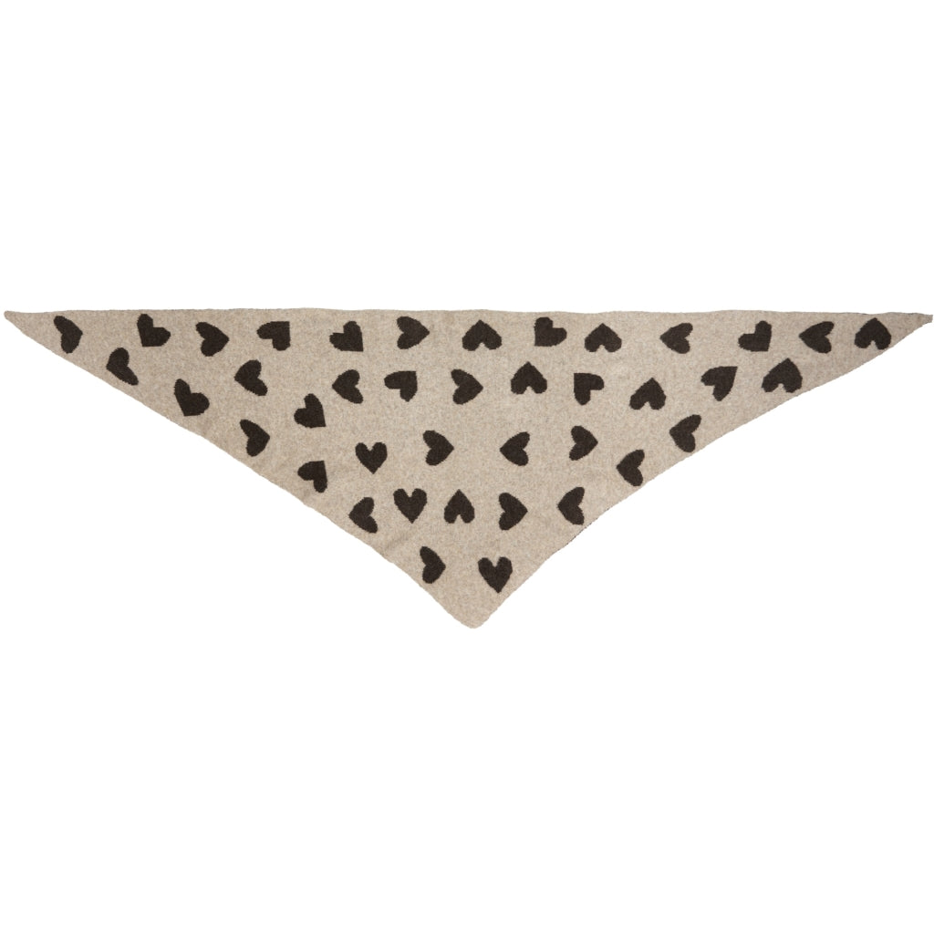 MARTA DU CHATEAU Marta du Chateau dame tørklæde MdcToppy BA-2868 Scarf Coffee