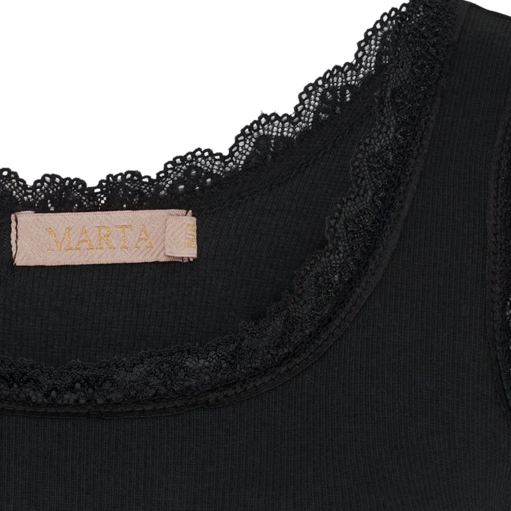 MARTA DU CHATEAU Marta du Chateau dam top MdcAngeline 2499 Top Black