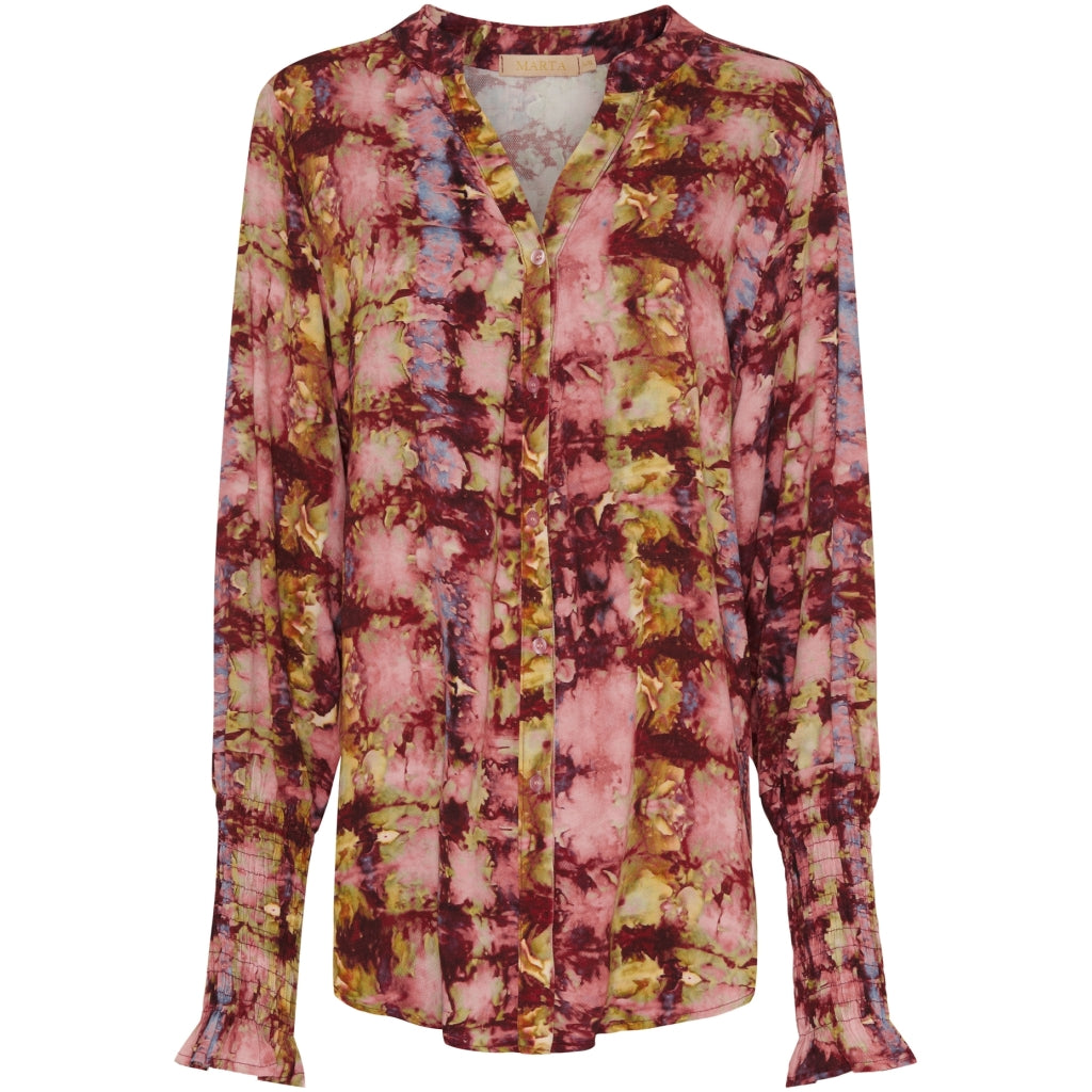 MARTA DU CHATEAU Marta du Chateau dam skjorta MdcRamona 3180b Shirt Rosa
