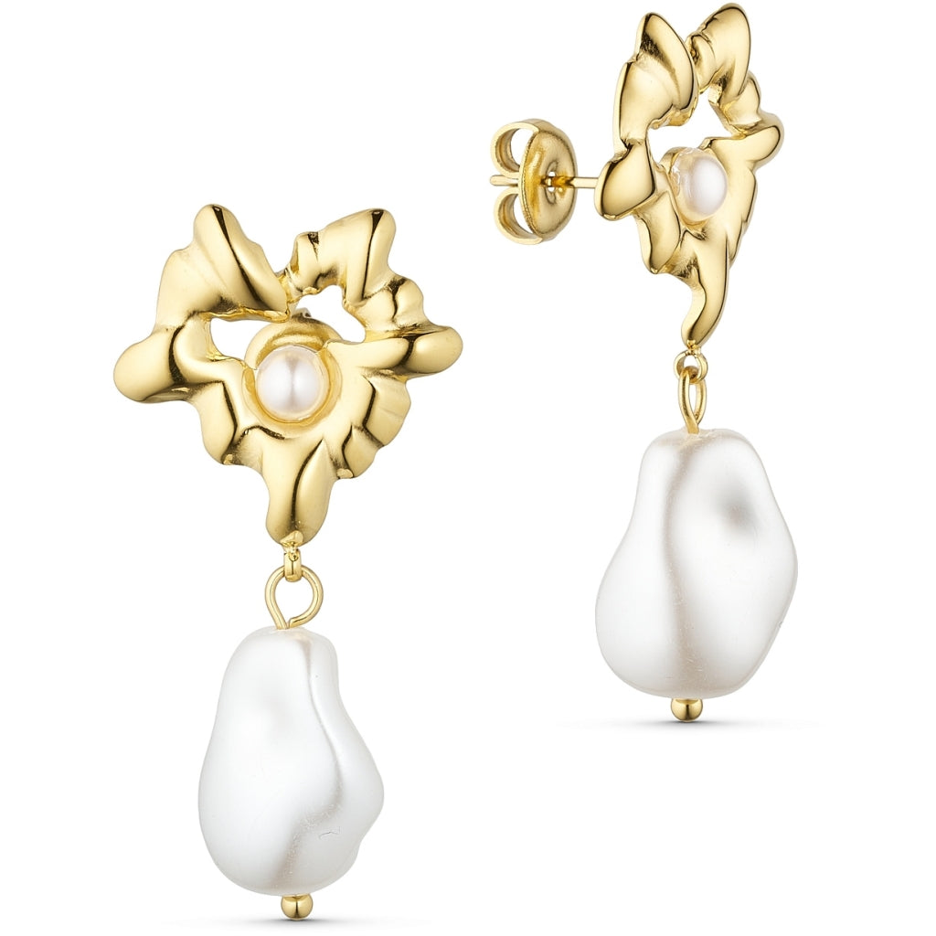 MARTA DU CHATEAU Marta du Chateau damörhängen MdcJanat MDC16 Jewelry Gold Colour