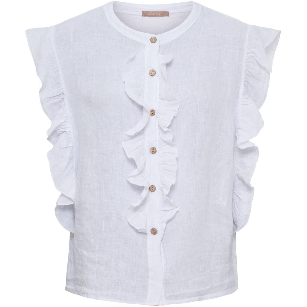 MARTA DU CHATEAU Marta du Chateau dam topp MdcKarima 268433 Top White