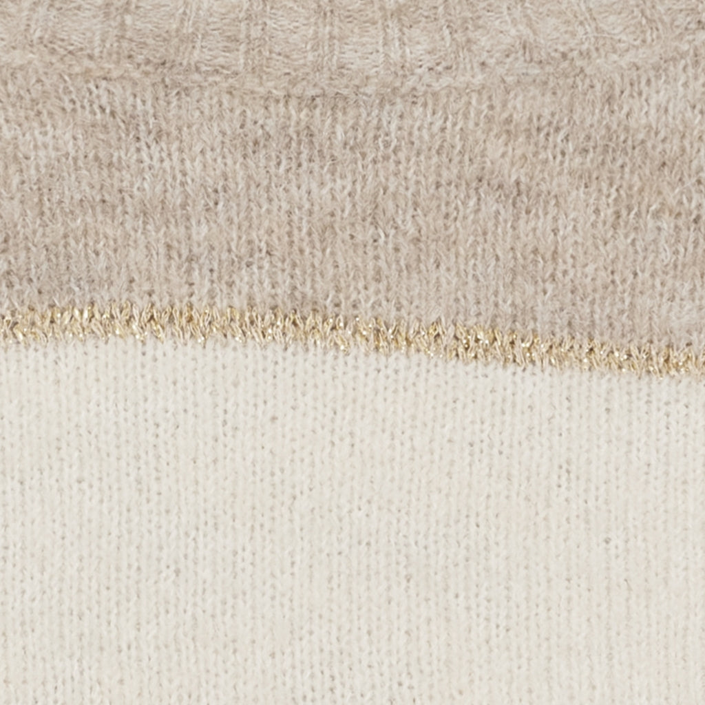 MARTA DU CHATEAU Marta du Cheatau Dam Stickad MdcWildflower 3193-1 Knit Beige