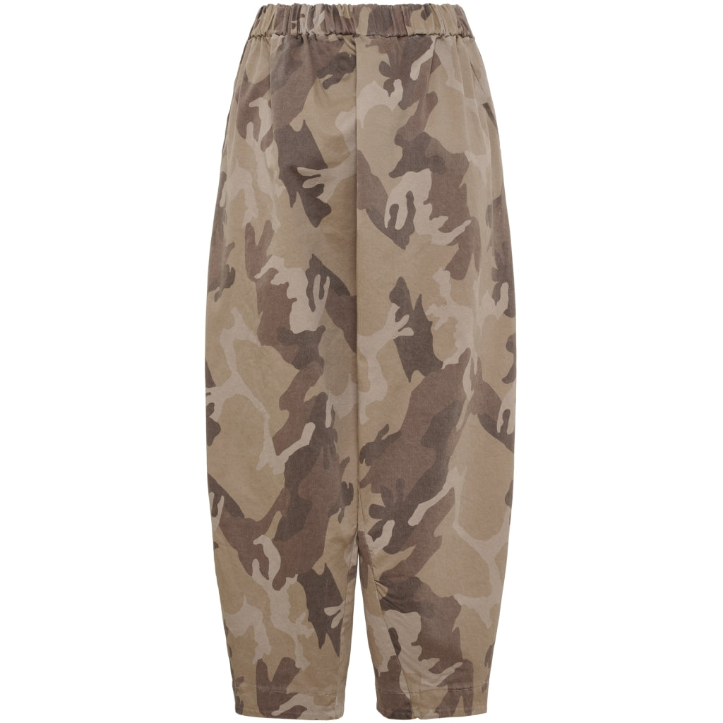 MARTA DU CHATEAU Marta du chateau Dam Byxor MdcBeryl 16635Camo Pant Beige camo