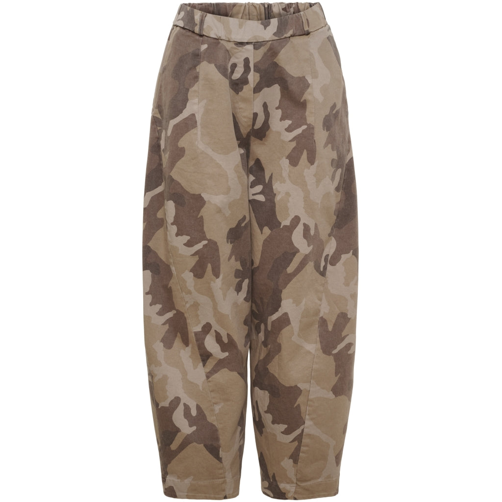MARTA DU CHATEAU Marta du chateau Dam Byxor MdcBeryl 16635Camo Pant Beige camo