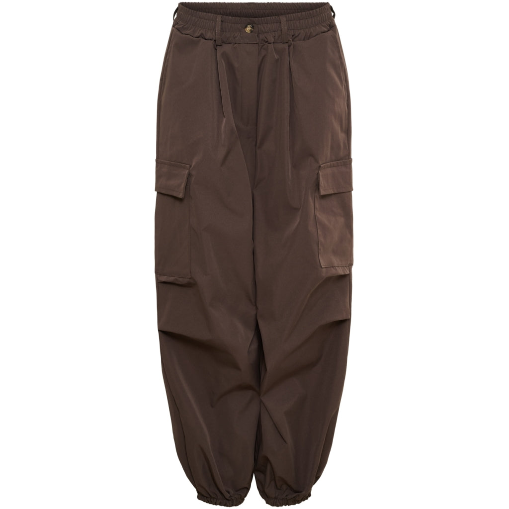 MARTA DU CHATEAU Marta du chateau Dam Byxor MdcVanilla 8562 Pant Dark Brown