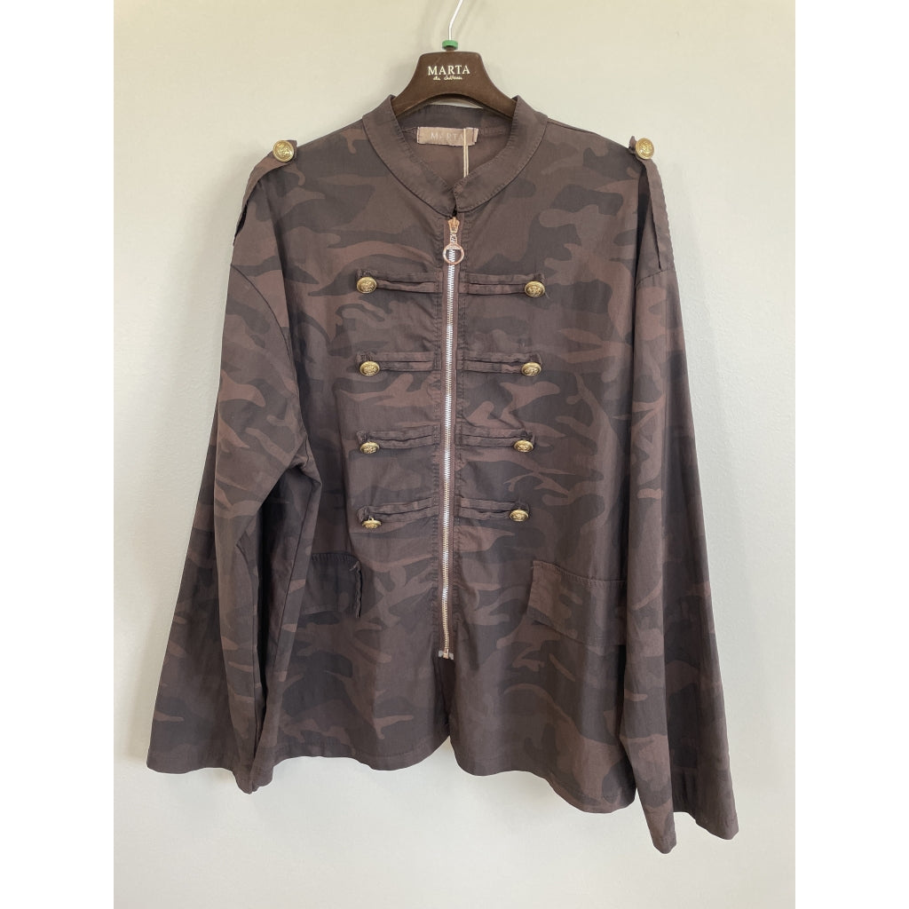 MARTA DU CHATEAU Marta du chateau Dam Jacka MdcSolstice 22322 Jacket Chocolate