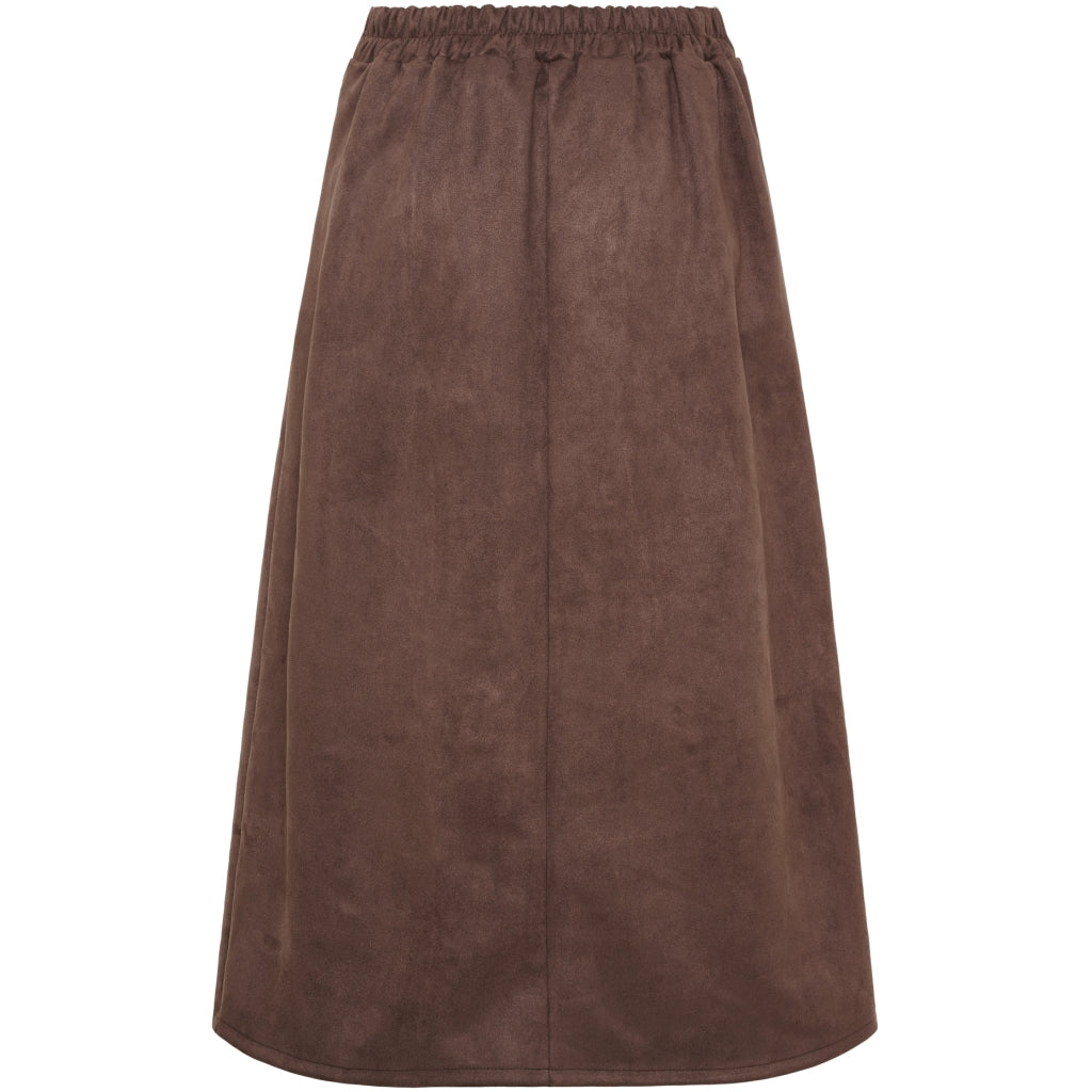 MARTA DU CHATEAU Marta du chateau Dam Kjol MdcNandina 57123Suede Skirt Moro
